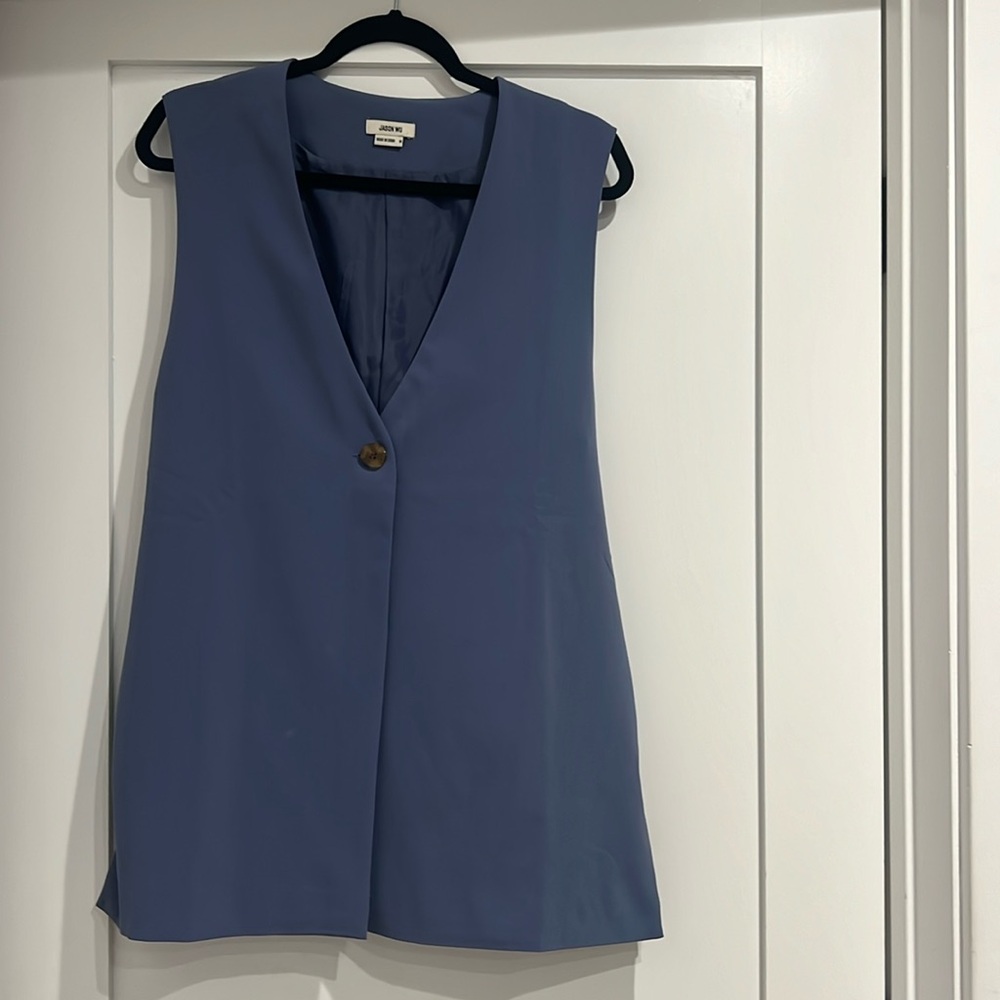 Jason Wu Blazer Vest One Button Size M